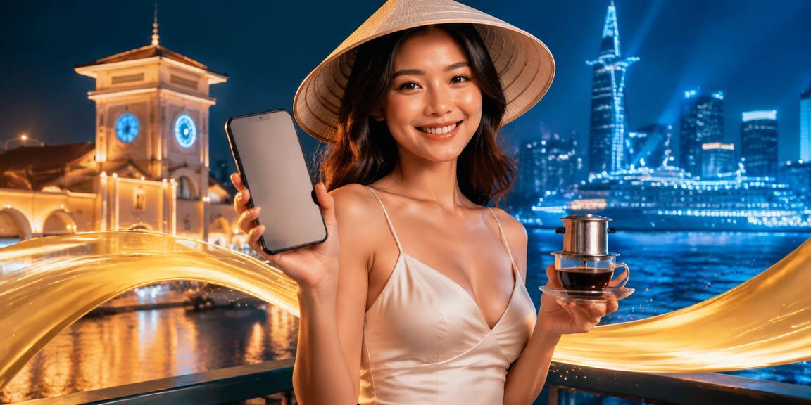Người dùng điện thoại đang theo dõi khuyến mãi trên giao diện 4070 tại TP Hồ Chí Minh