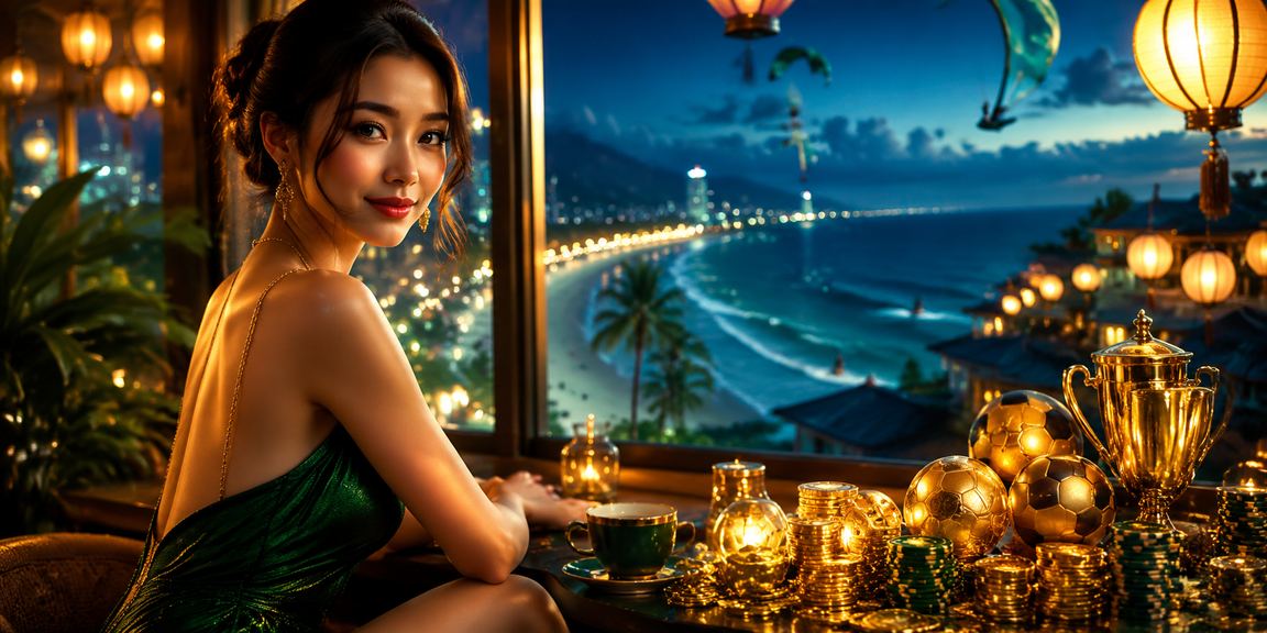 Người chơi sử dụng app casino tại quán cà phê phố cổ Hội An